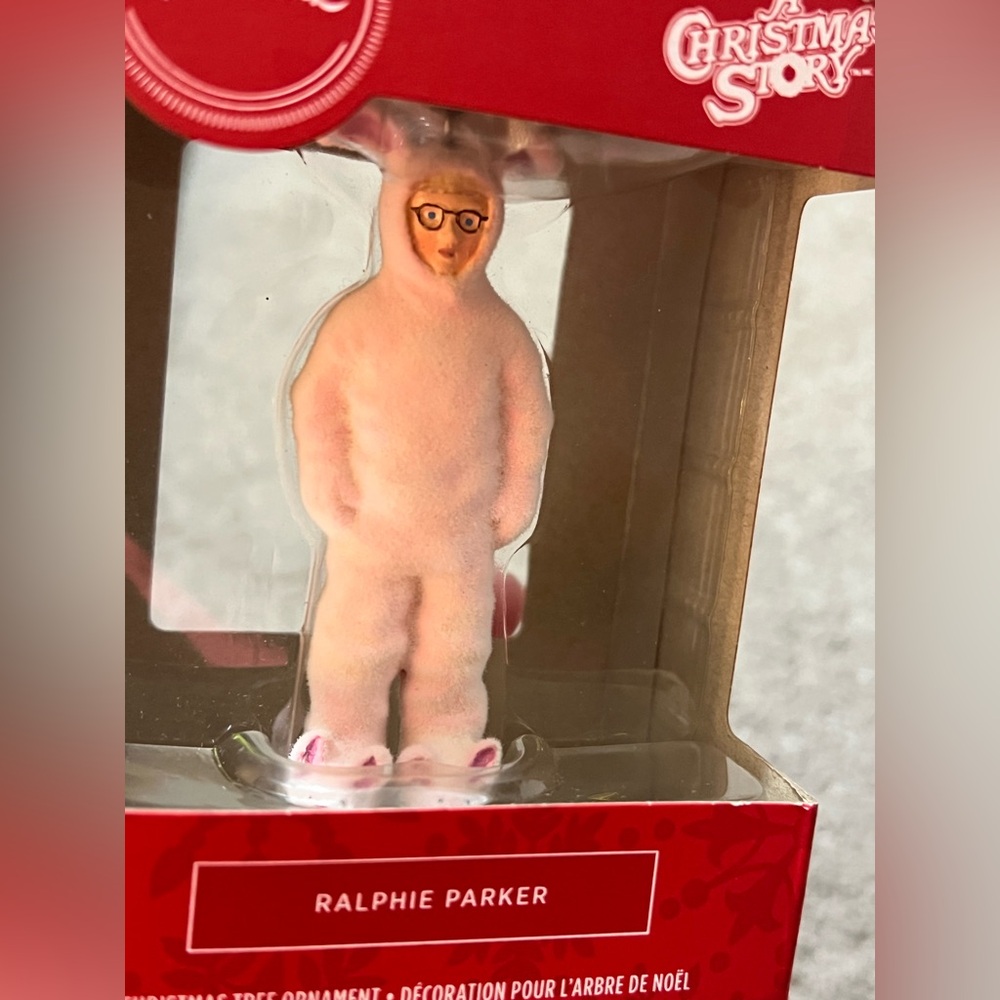 2020 Ralphie A Christmas Story Movie Bunny Ornament - Picture 5 of 7